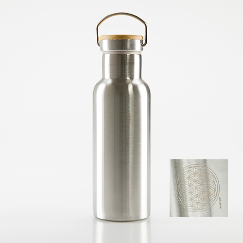 Edelstahlflasche AUFS LEBEN