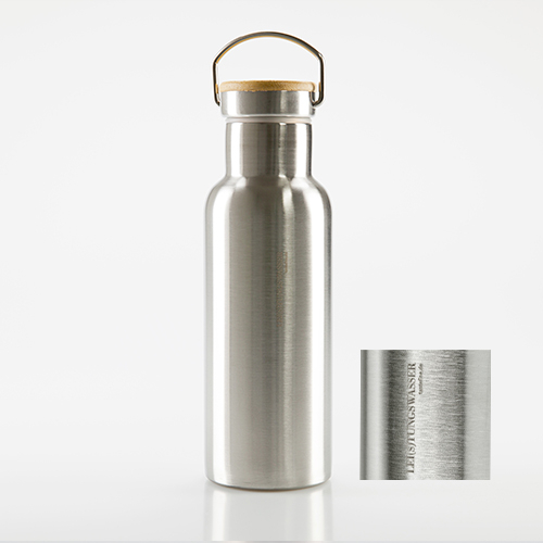 Edelstahlflasche LEI(S)TUNGSWASSER