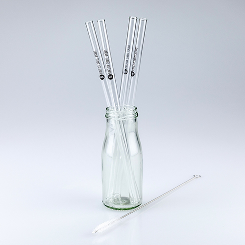 Trinkhalm GLASKLAR, lang
