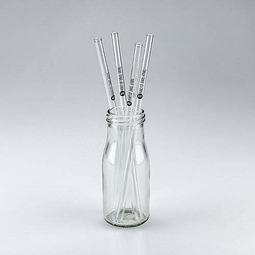 Trinkhalm GLASKLAR, mittel