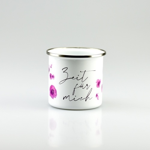 Emaille Tasse ZEITSCHENKER