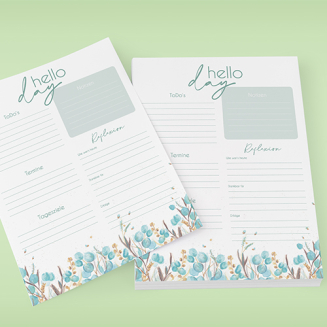 Block HEUTE IST DEIN TAG