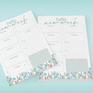 Block NEUE WOCHE, NEUES GLÜCK