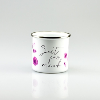 Emaille Tasse ZEITSCHENKER